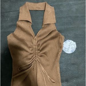 Knit Halter Top